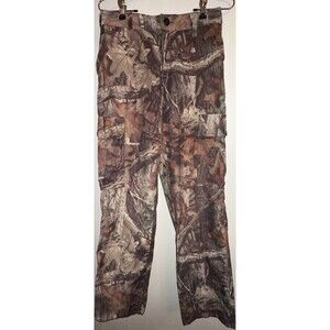Men's Camouflage Cargo Pocket Hunting Pants Sz 30 Cotton Blend Gorpcore Outdoor